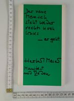 Herbert Meier - Manifest und Reden - Flamber - Top!