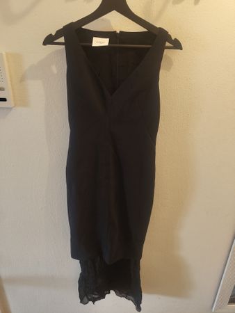 Kleid Akris Punto schwarz Grösse DE 34 US 4 gebraucht