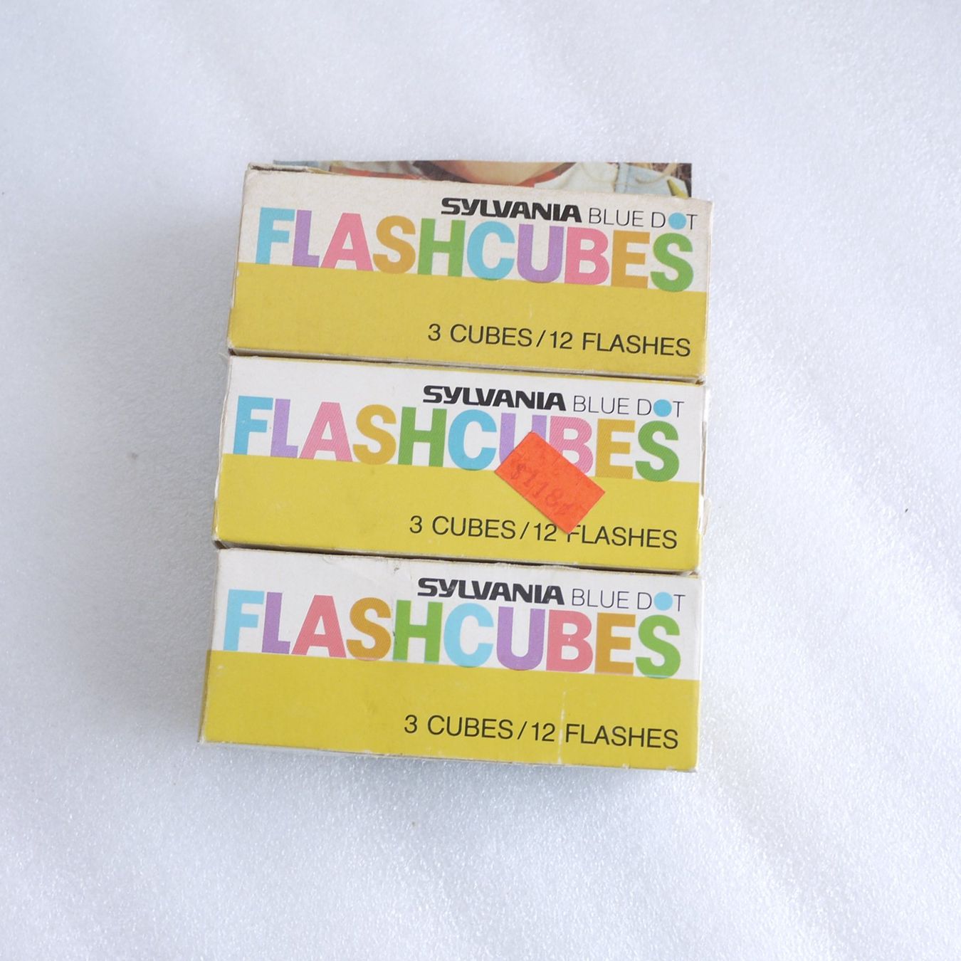 Flash: 9x Sylvania Flashcubes Flash Cubes Blue Dot – Nuovo (secondo la descrizione) da Egg b. Zürich venduto da JCB