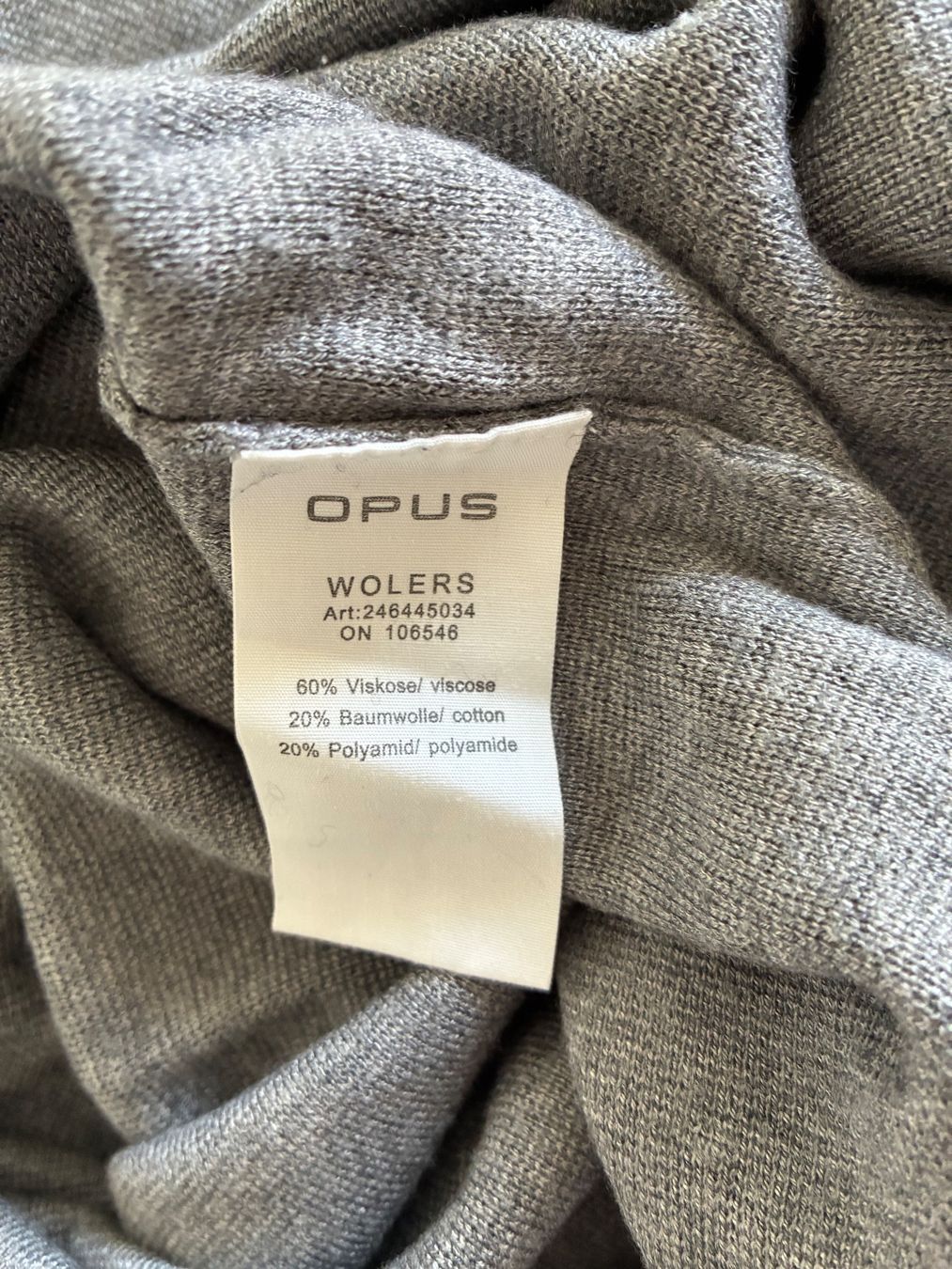 Opus Kleider: Nwt Opus Strickkleid grau gr. 36 – Neu (gemäss Beschreibung) aus St. Gallen von Fisch79 4