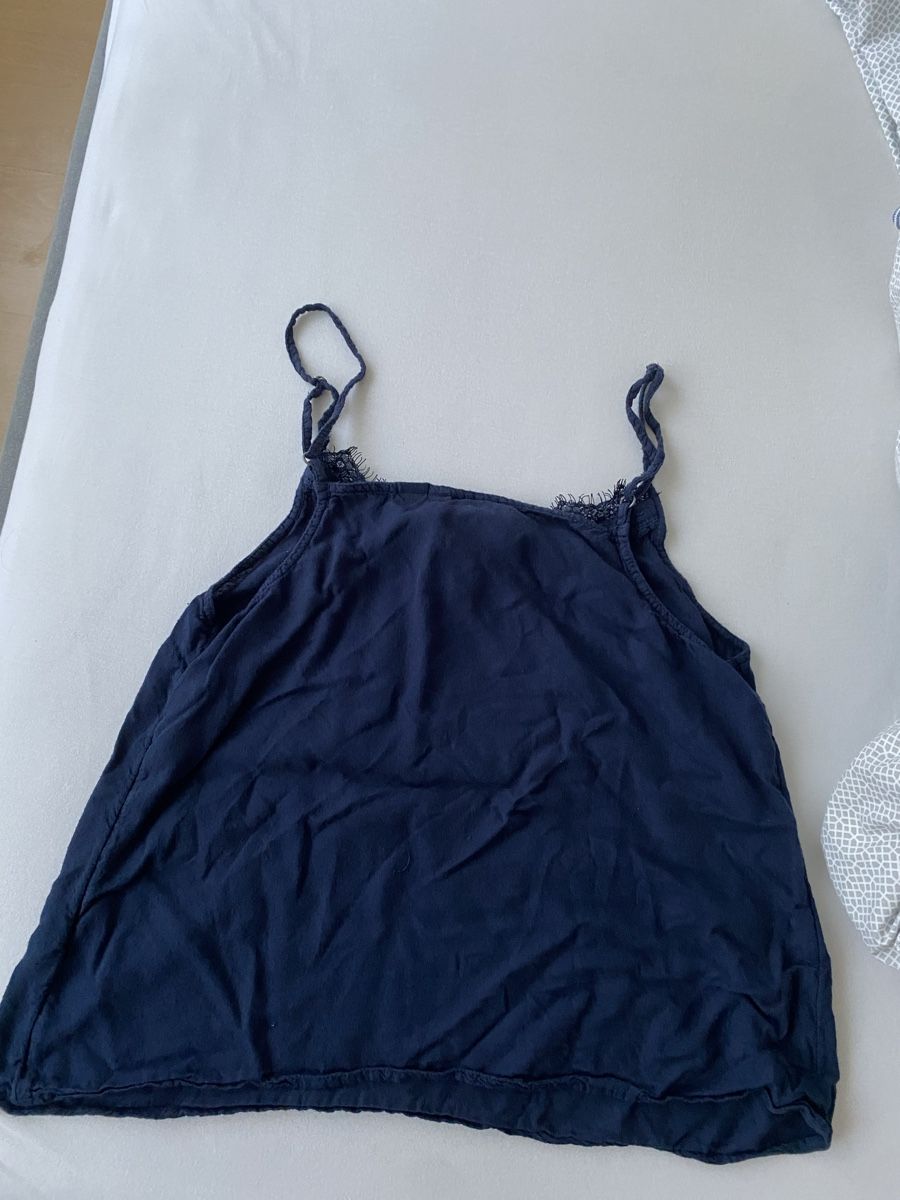 Roxy Top: Roxy Trägershirt Blau – Usato da Zürich venduto da yae56 2