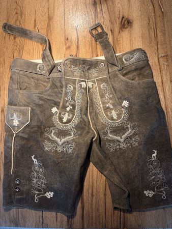 FUCHS Trachten-Lederhose – nur 1× getragen 