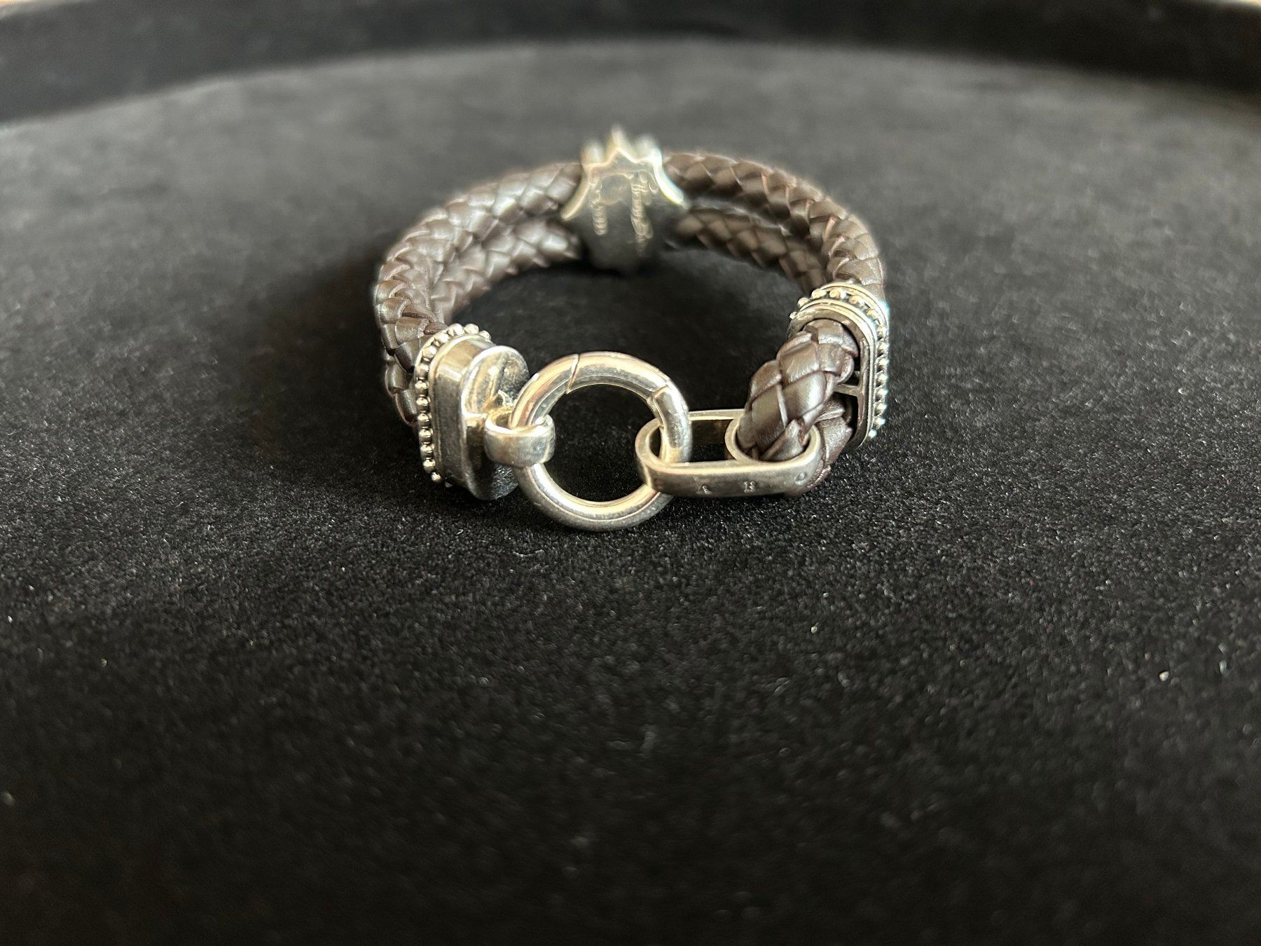 Thomas Sabo Bracciali & Braccialetti: Lederarmband mit Silber (Thomas Sabo) – Nuovo (secondo la descrizione) da Hirzel venduto da chn_vq9y 2
