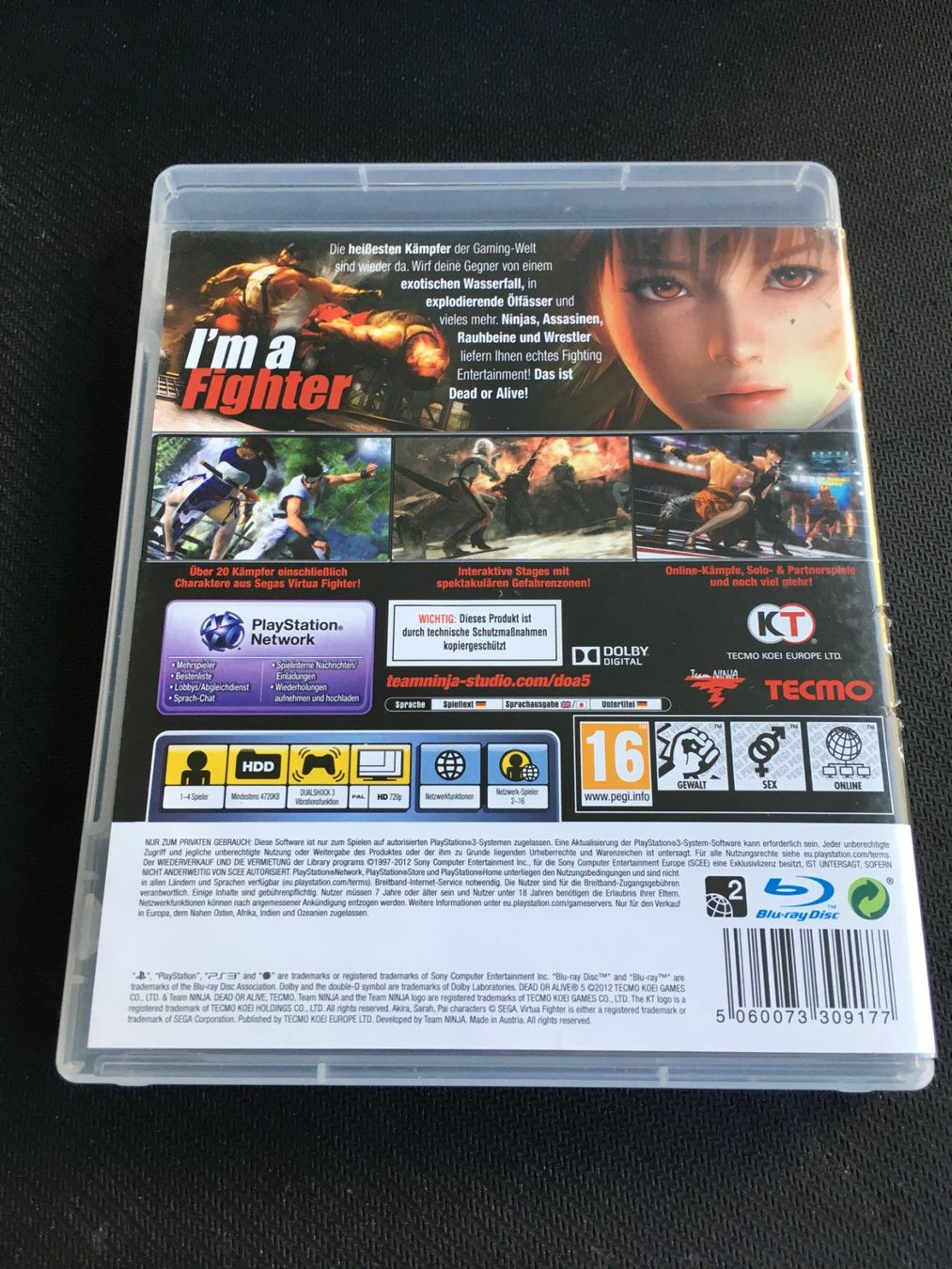 Sony Giochi: DOA Dead or Alive 5 -  PS3 / Playstation 3 – Usato da St.Gallen venduto da sjosjo 1