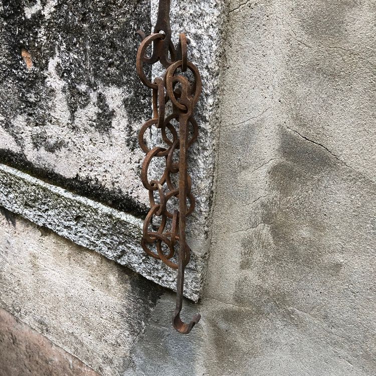 Catena Da Pioggia Giapponese Ad Anelli 2m Nera – Per Giardino, Terrazzo E Balcone, In Alluminio Antiruggine