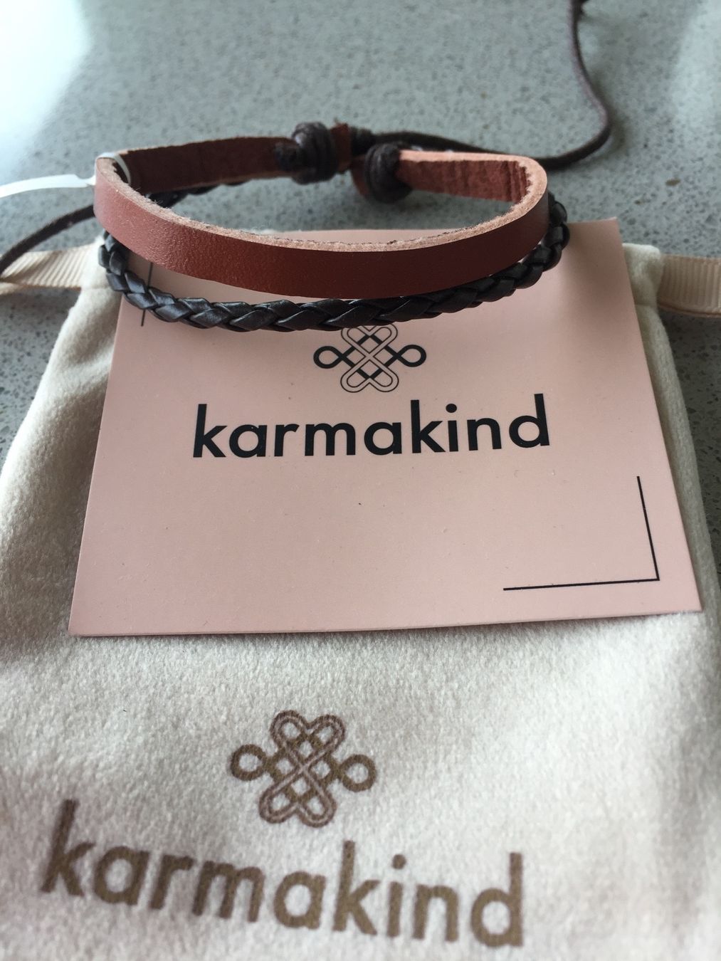 Bracciali & Braccialetti: NEU: Karmakind Herren Armbänder 2 Sets – Nuovo e nell'imballaggio originale da Lachen venduto da mar_ox 4