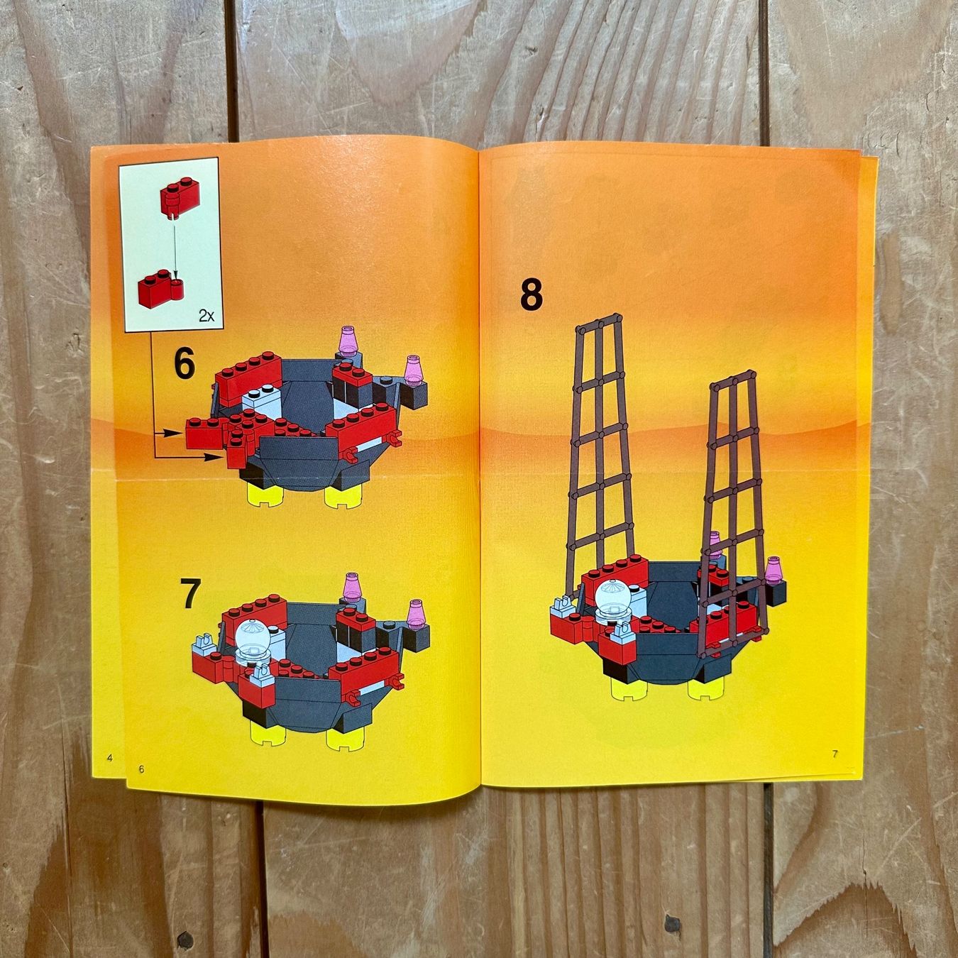 Lego Jeux de construction: Lego Castle Ritter 6037 - instructions / Bauanleitung – D'occasion à Arnex-sur-Orbe par Kikoudoox2 2