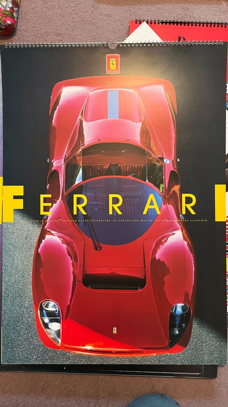 Ferrari Calendari: 1994 Edition Raupp Ferrari Kalender – Usato da Niederbipp venduto da Wcobra
