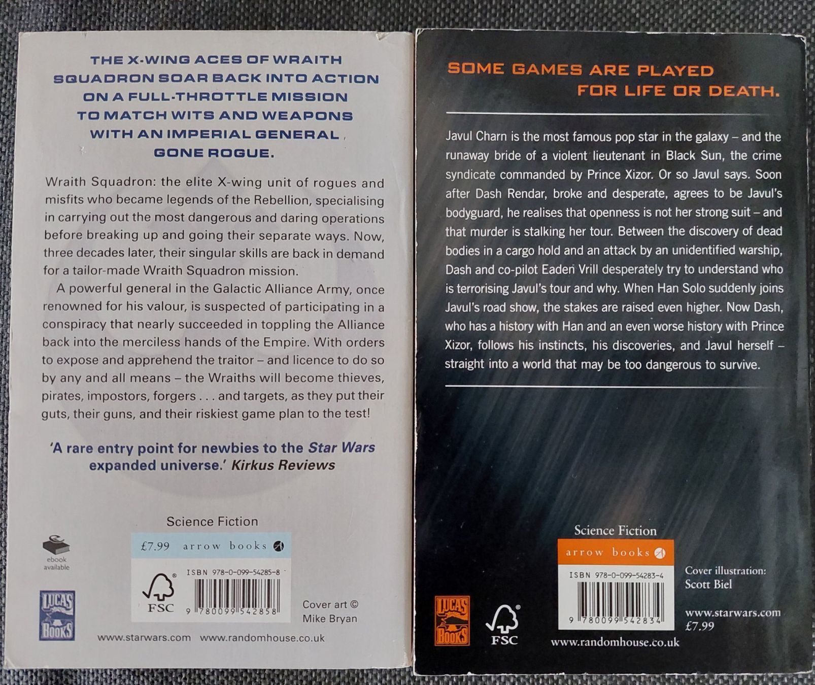 Libri: 2 Star Wars Bücher: X-Wing & Shadow Games – Usato da Dietikon venduto da mih_xsk8 1