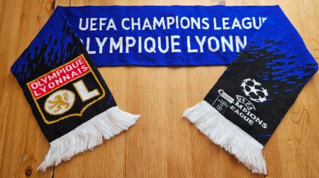 Olympique Lyonnais CHL Schal Fan Fussball Frankreich