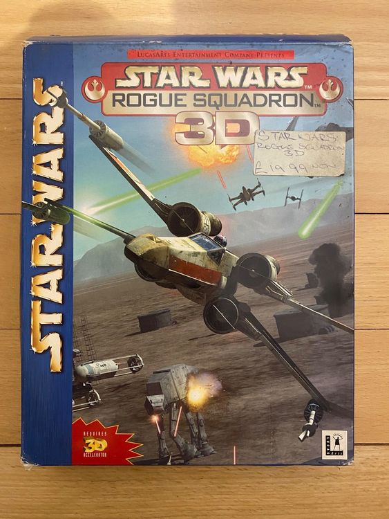 Star Wars Rogue Squadron 3D PCGame inkl. Box Vintage 1998 Kaufen