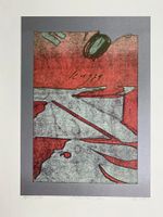 Franz Eggenschwiler : Holzschnitt "Fensterlohe" 1993