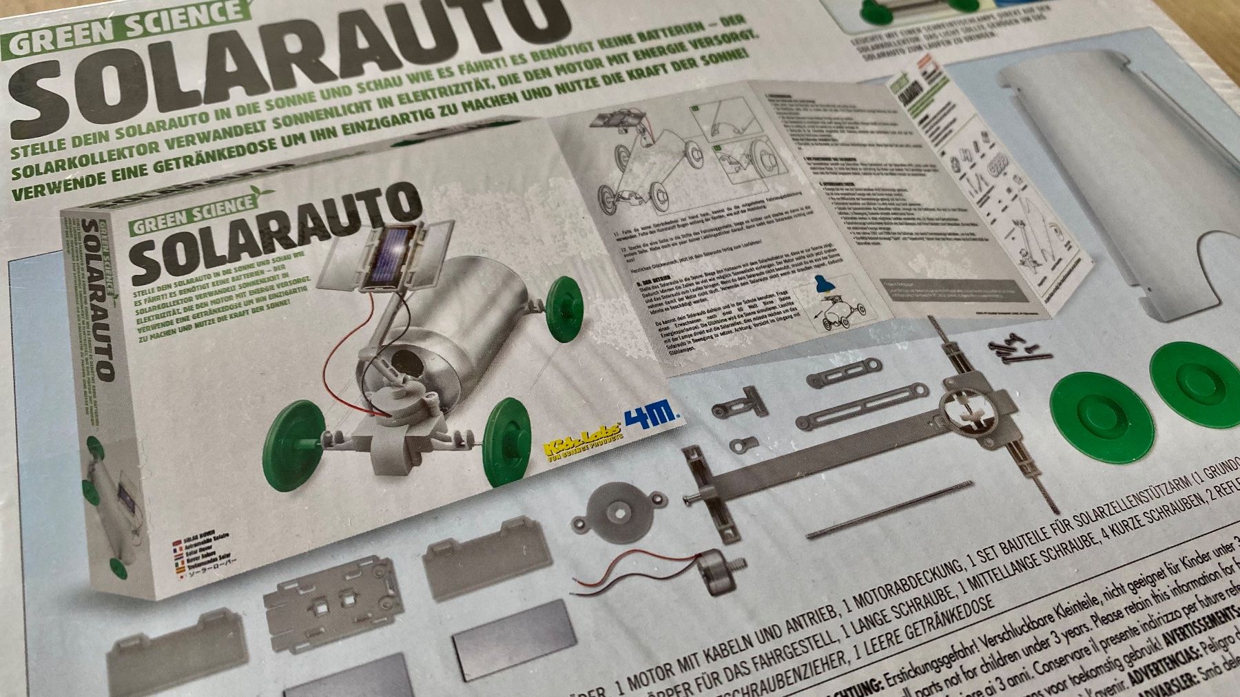 Modellautos: Solarauto, Green Science, Bausatz, Modellbau – Neu und originalverpackt aus Murten von  2
