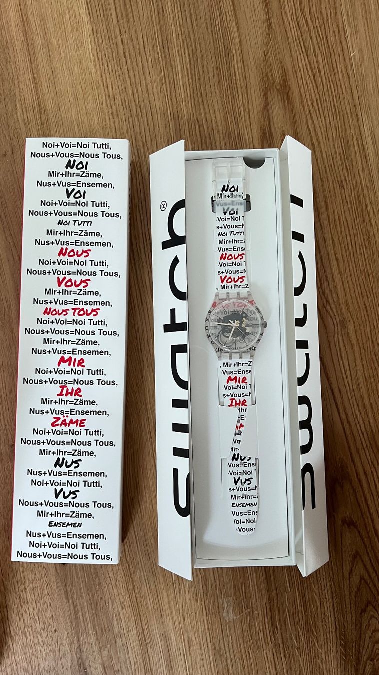 Swatch Uhren: Swatch Aktionärsuhr 2026 – Neu und originalverpackt aus Leuggern von nici_stern222