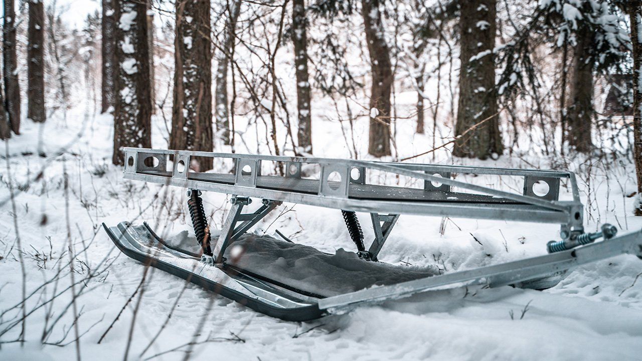 Anhänger: Remorque hiver pour motoneige et quad – Gebraucht aus Savièse von GarageLazerSA