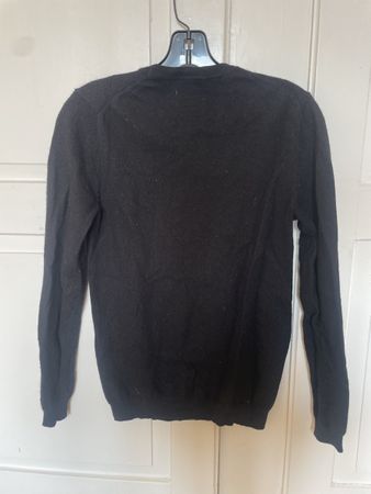 Pullover Wolle schwarz XS/S