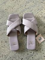 NEU elegante bequeme Schlappen Slippers Gr. 41
