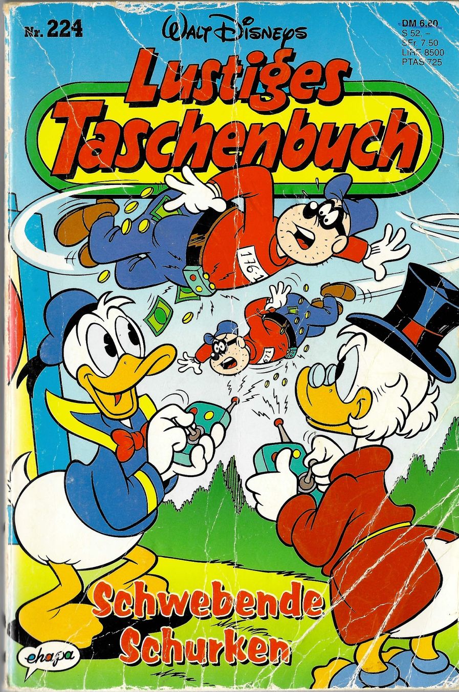 Fumetti: Lustiges Taschenbuch LTB 224 – Usato da Eggersriet venduto da glasshouse3egg