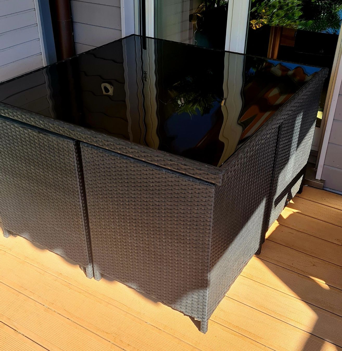 Tischset: Gartenlounge-Set Rattan – Gebraucht aus Birmensdorf ZH von Fistball71