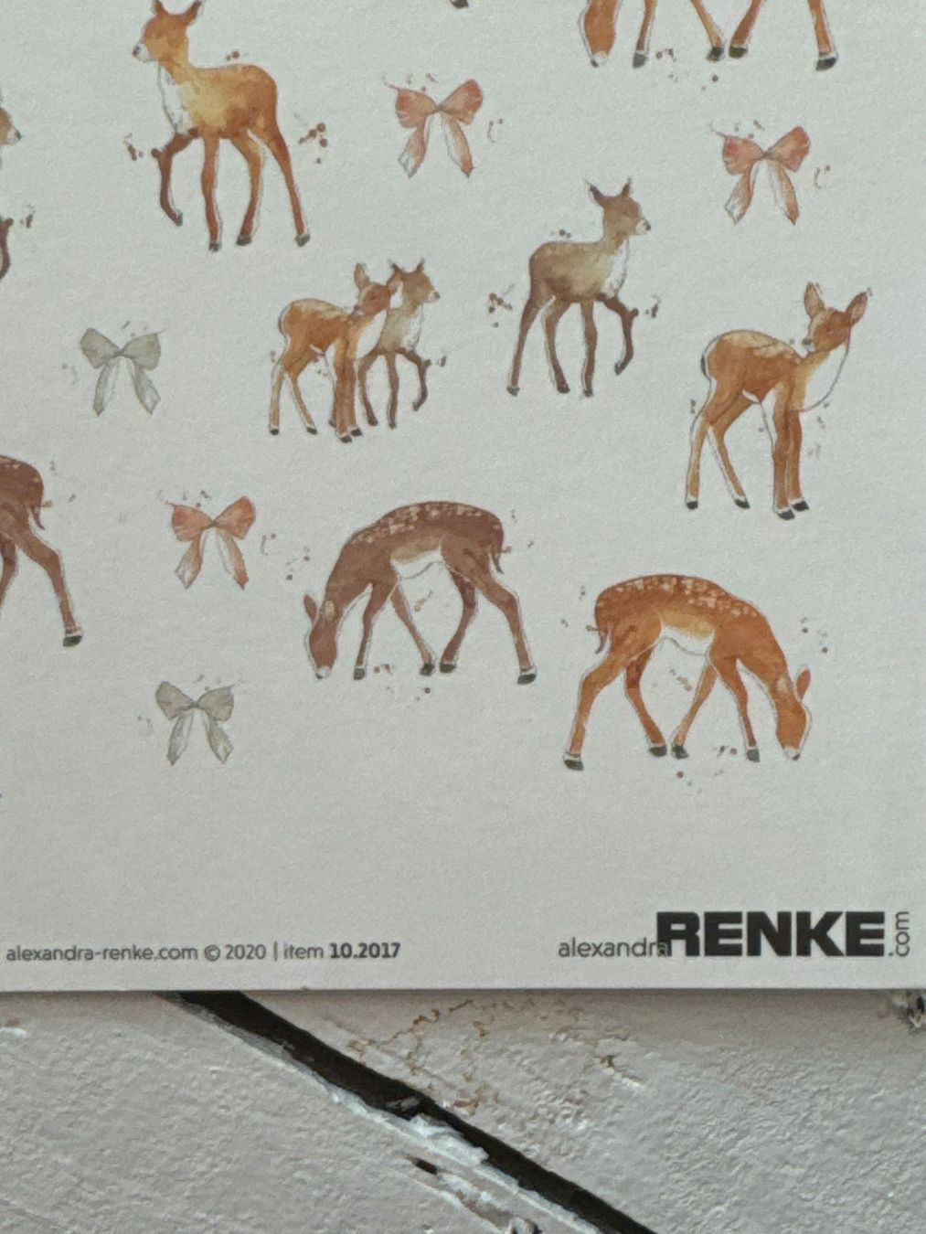 Papier: Renke / Designerpapier "Bambi" / P – Neuf (Voir description) à Neukirch (Egnach) par muolen 1