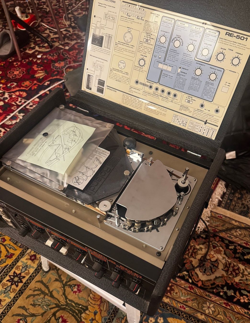 Roland Strumenti musicali: Roland Chorus Echo RE-501 – Usato da Genève venduto da Symphonykid 1