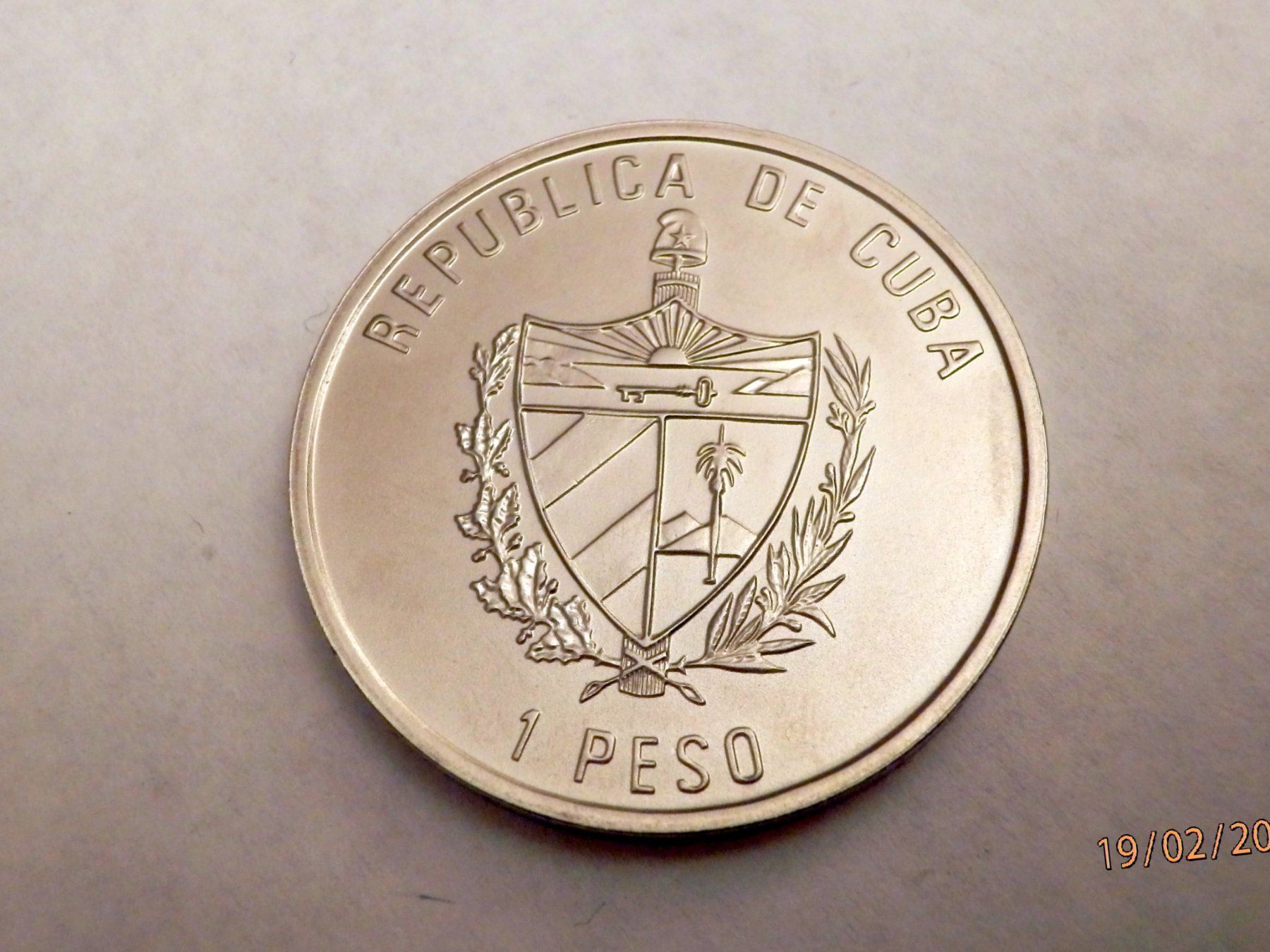 Tutti le monete: 1 Peso, Republica del Cuba, Multicolored – Usato da Ueberstorf venduto da dinbau 1