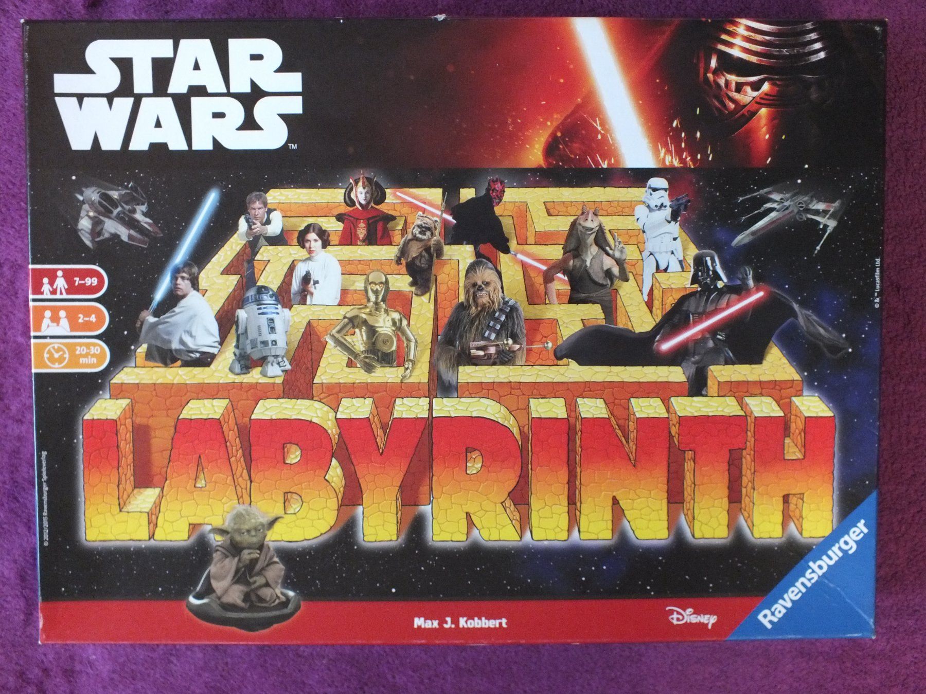 Ravensburger Giochi: Ravensburger – Star Wars Labyrinth – Usato da Müllheim Dorf venduto da Seeeule01