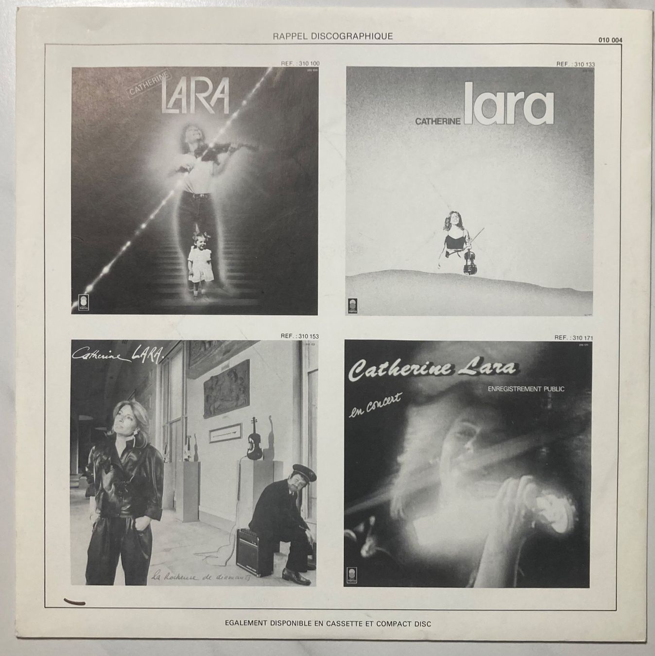 Schallplatten: CATHERINE LARA - CATHERINE LARA – Gebraucht aus Poliez-Pittet von Newtown-Records 3