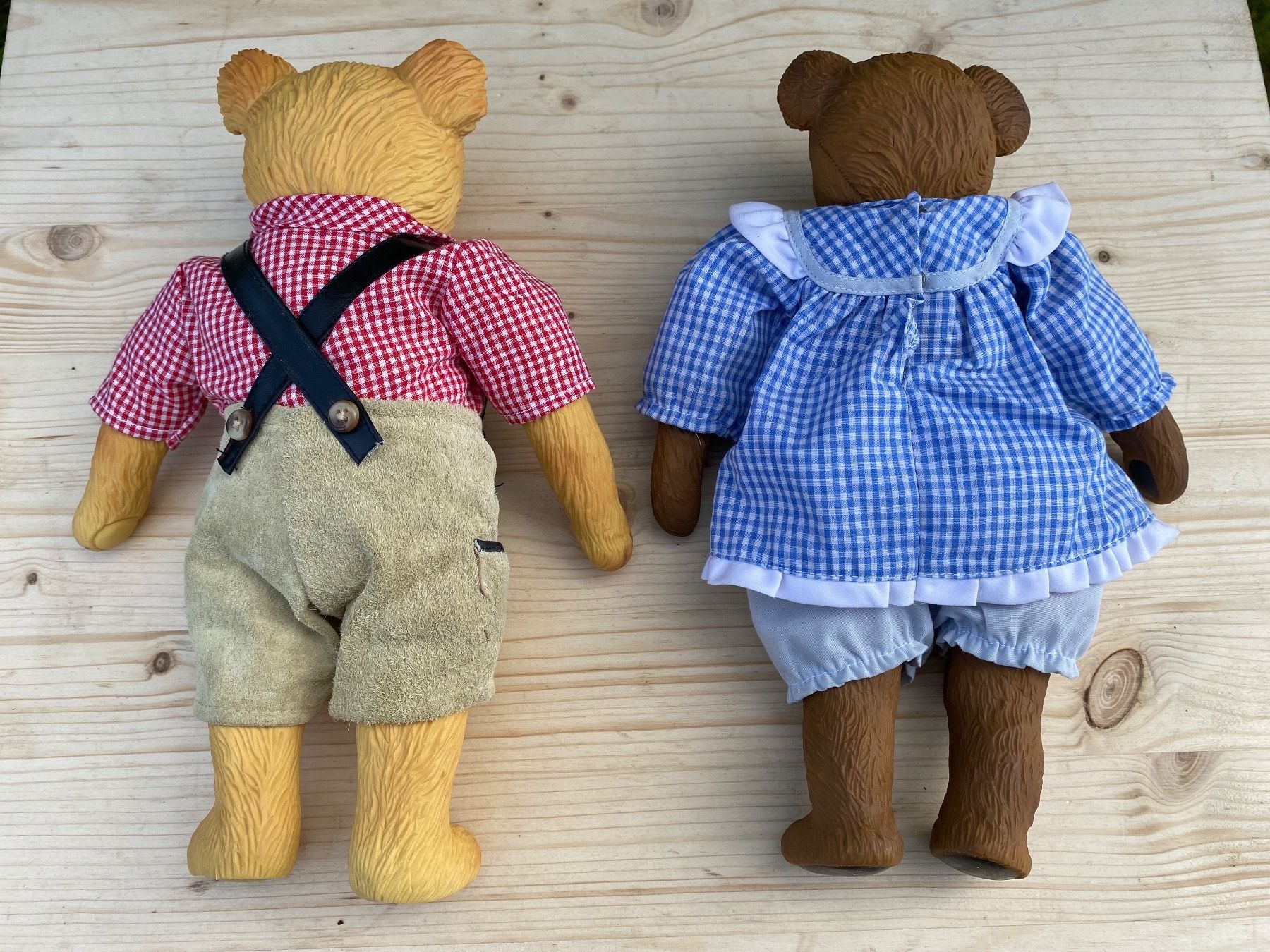 Bambole: 2 schöne Heidi Ott Bären aus Gummi – Usato da Feldbach venduto da Olive1 4