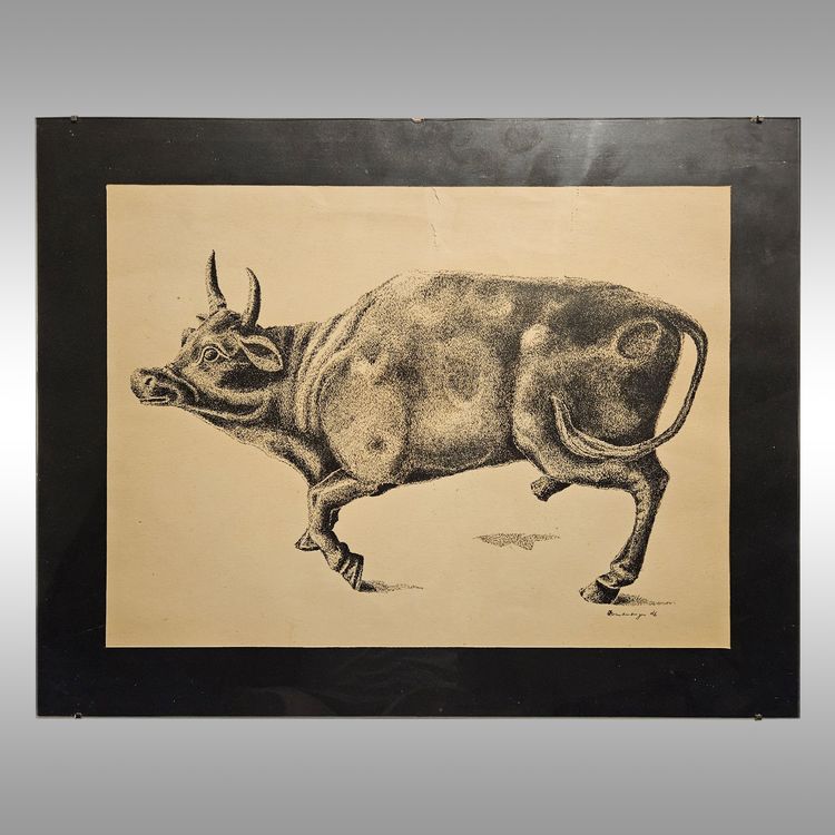 Zeichnung von einer Kuh | Kaufen auf Ricardo