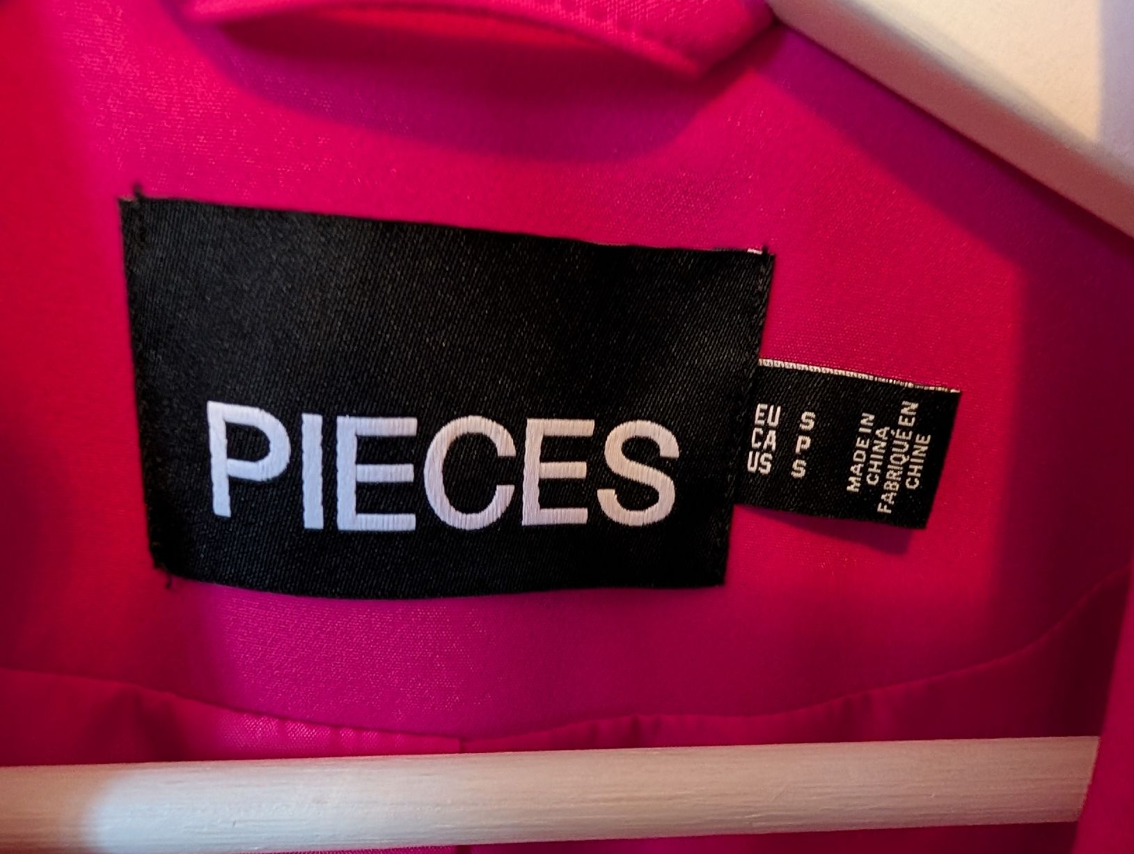 Pieces Completi & Tailleur: Pieces Blazer Magenta/Pink, Gr. S – Nuovo (secondo la descrizione) da Huttwil venduto da Schnuegu13 4