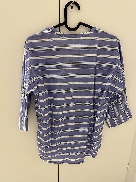 Chemisiers: Camicia H&M a righe bianca e azzurra – Neuf avec emballage d'origine à Chiasso par D.erre 2
