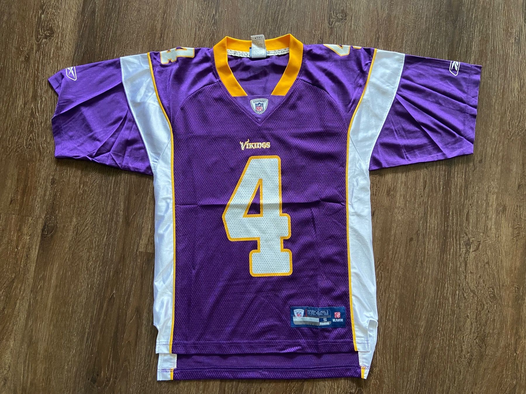Reebok Canottiere & Pantaloni: Minnesota Vikings Trikot Gr. S – Usato da Muttenz venduto da bargain_hunter