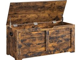 Sitztruhe Aufbewahrungsbank mit Deckel 100x40x46 LYONIS