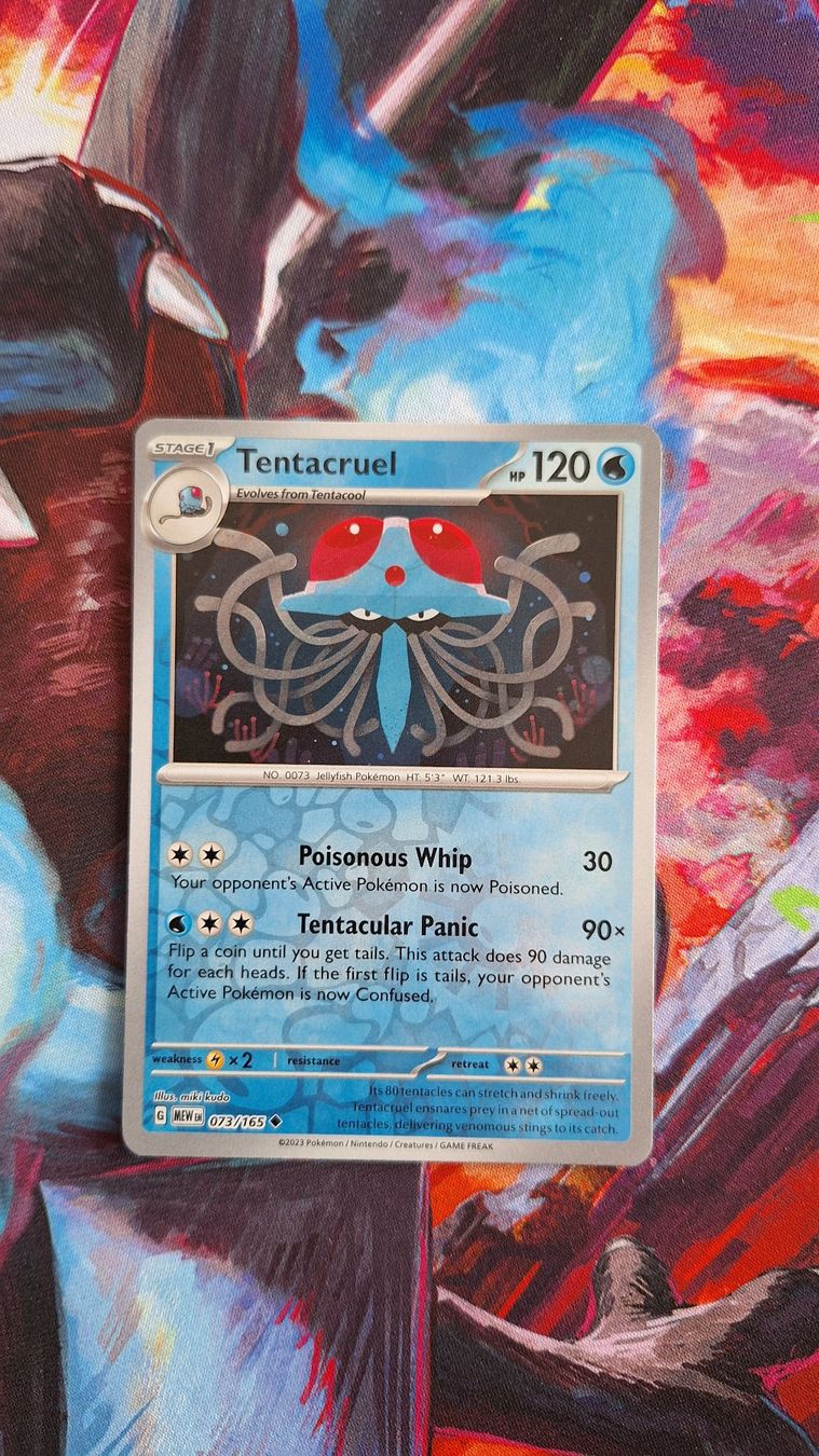 Pokémon Carte collezionabili: Tentacruel - Reverse Holo - Pokemon Mew 151 – Usato da Altstätten SG venduto da GGsGameshop