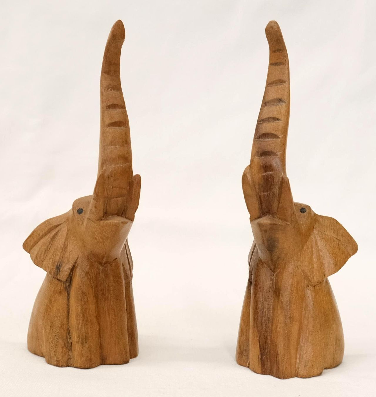Statuette: Set 2x Elefant aus Holz Schnitzerei – Nuovo (secondo la descrizione) da Zürich venduto da Masala-Oase 2