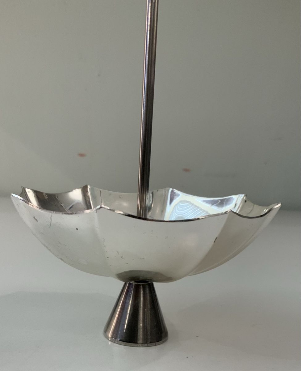 Statuette: Parapluie en métal argenté – Usato da rolle venduto da Tontonjulot 5