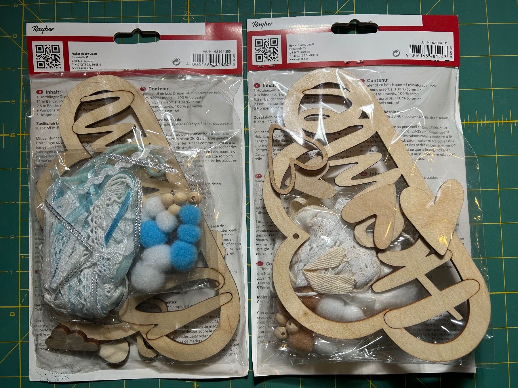 Rayher Kit bricolage: Lot de 2 kits pour réaliser des suspensions – Nuovo e nell'imballaggio originale da Bouveret venduto da sev_qj7l 1