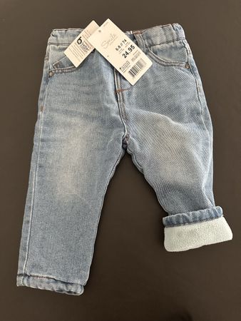 Baby Jeans gefüttert Gr. 74 neu mit Etikett