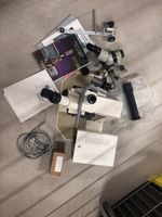 Zeiss Mikroskop Axiolab mit Jenalux 150 Zubehörset