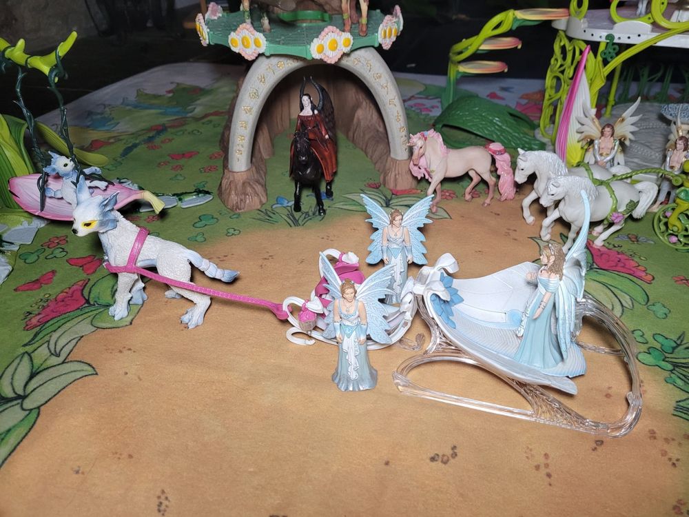 Schleich Feen Pferde Einhörner Landaschaft | Kaufen auf Ricardo