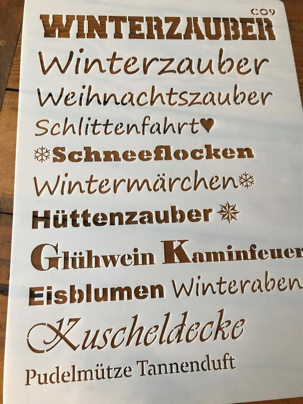 Sciablone: 1 Malschablone NACH WAHL  A4 NEU – Nuovo e nell'imballaggio originale da Effretikon venduto da wenuss 3