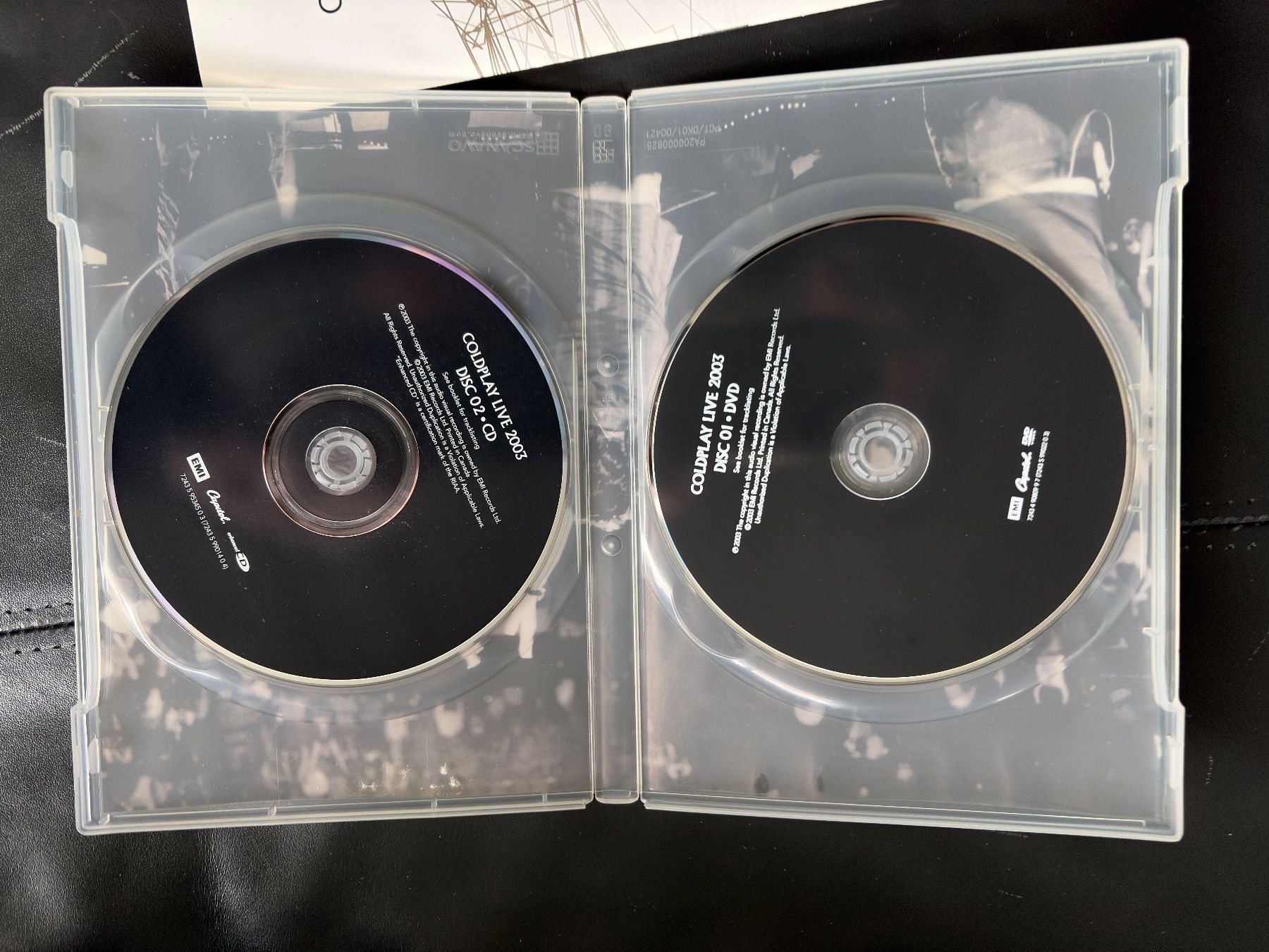 Tous les DVDs: Coldplay Live 2003 – D'occasion à Hombrechtikon par Dokmasa 3