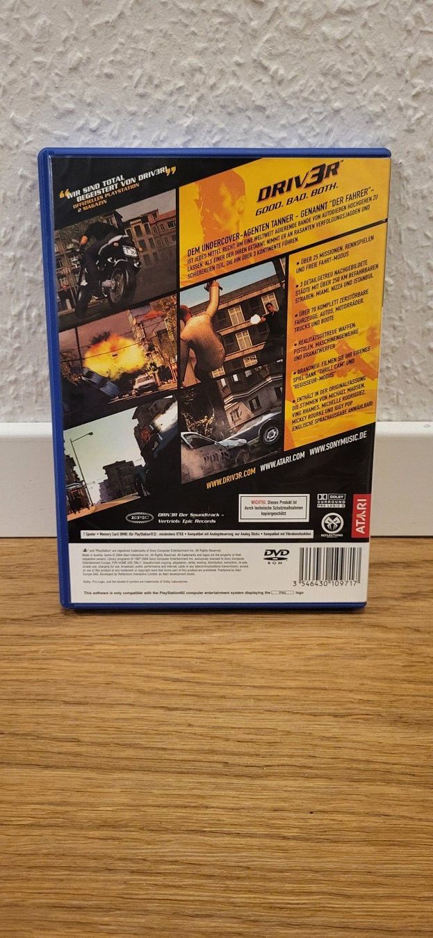 Sony Jeux: PS2 - Driver – D'occasion à Münsingen par Heroism2010 1