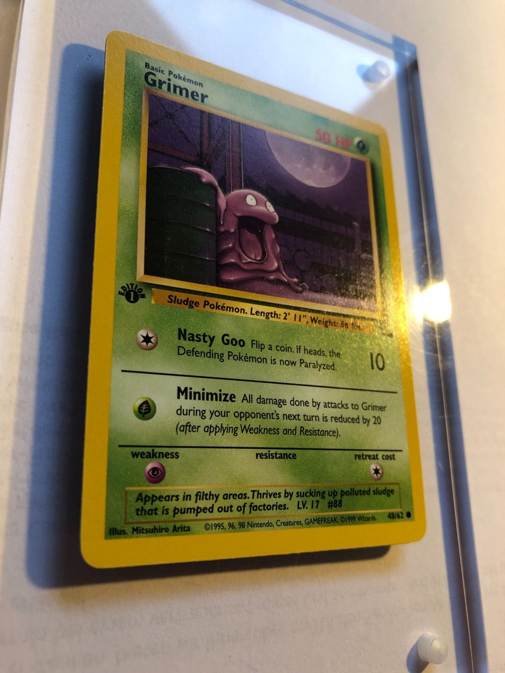 Carte collezionabili: Grimer 1st Fossil - MINT - ab 1.- – Usato da Giubiasco venduto da dan_pr8b 1