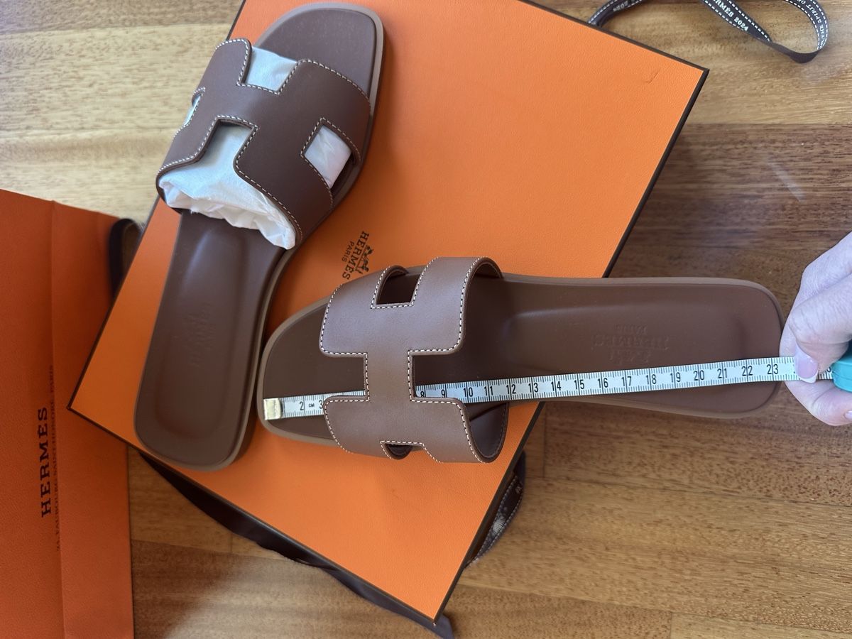 Hermès Scarpe da donna: Hermes Oran gold 37 – Nuovo e nell'imballaggio originale da Kilchberg ZH venduto da cruella 5