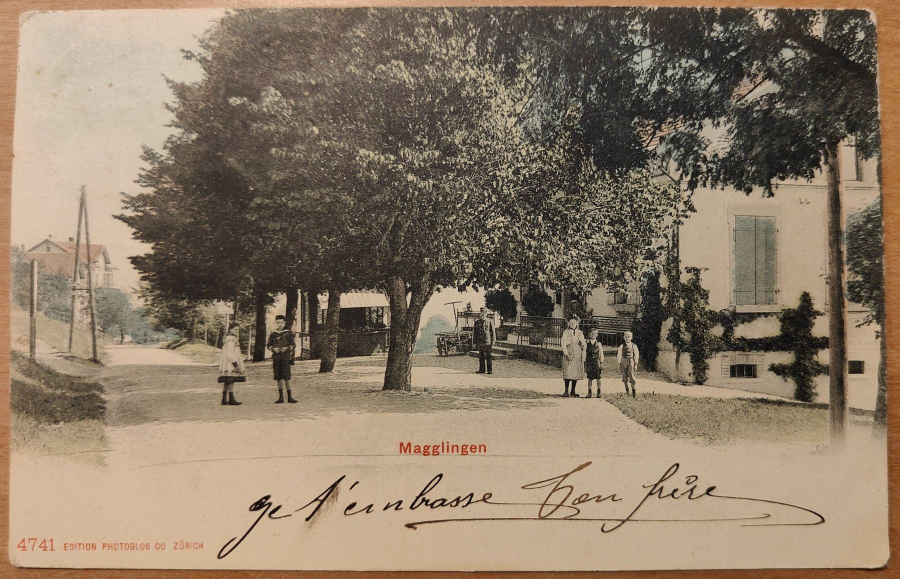 Cartoline postali: Schöne Karte Magglingen um 1900 – Usato da St. Erhard venduto da Chaeferli6