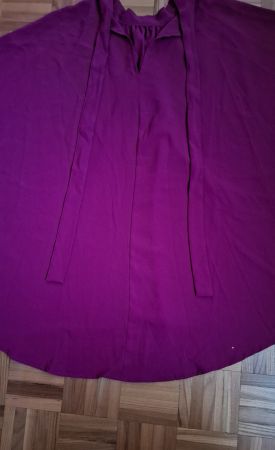 Blouse Shein violet-bordeaux/Bluse Shein lila-burgunderrot