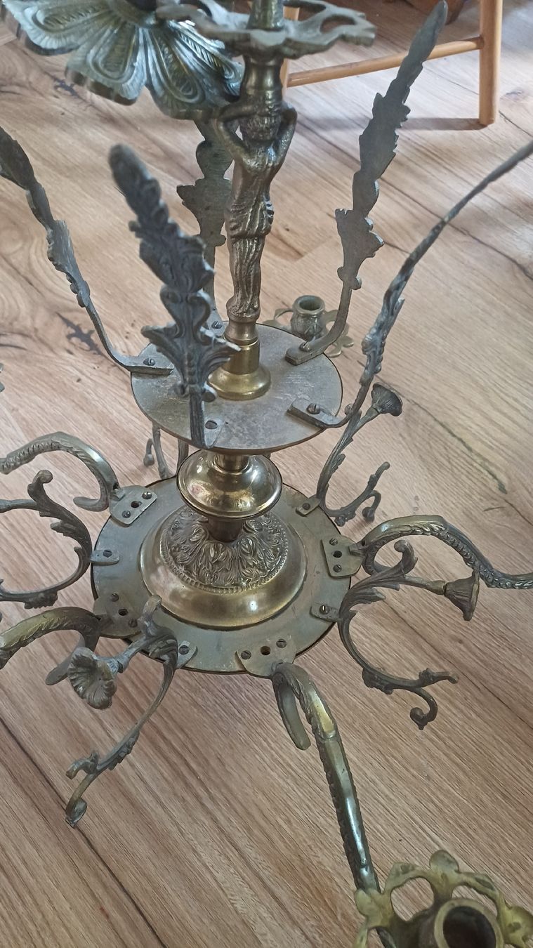 Lampadari & plafoniere: Schöner Decken Kerzenleuchter  – Usato da Flawil venduto da Naphtali 2