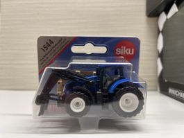 Siku Traktor New Holland mit Palettengabel 1544, Neu!